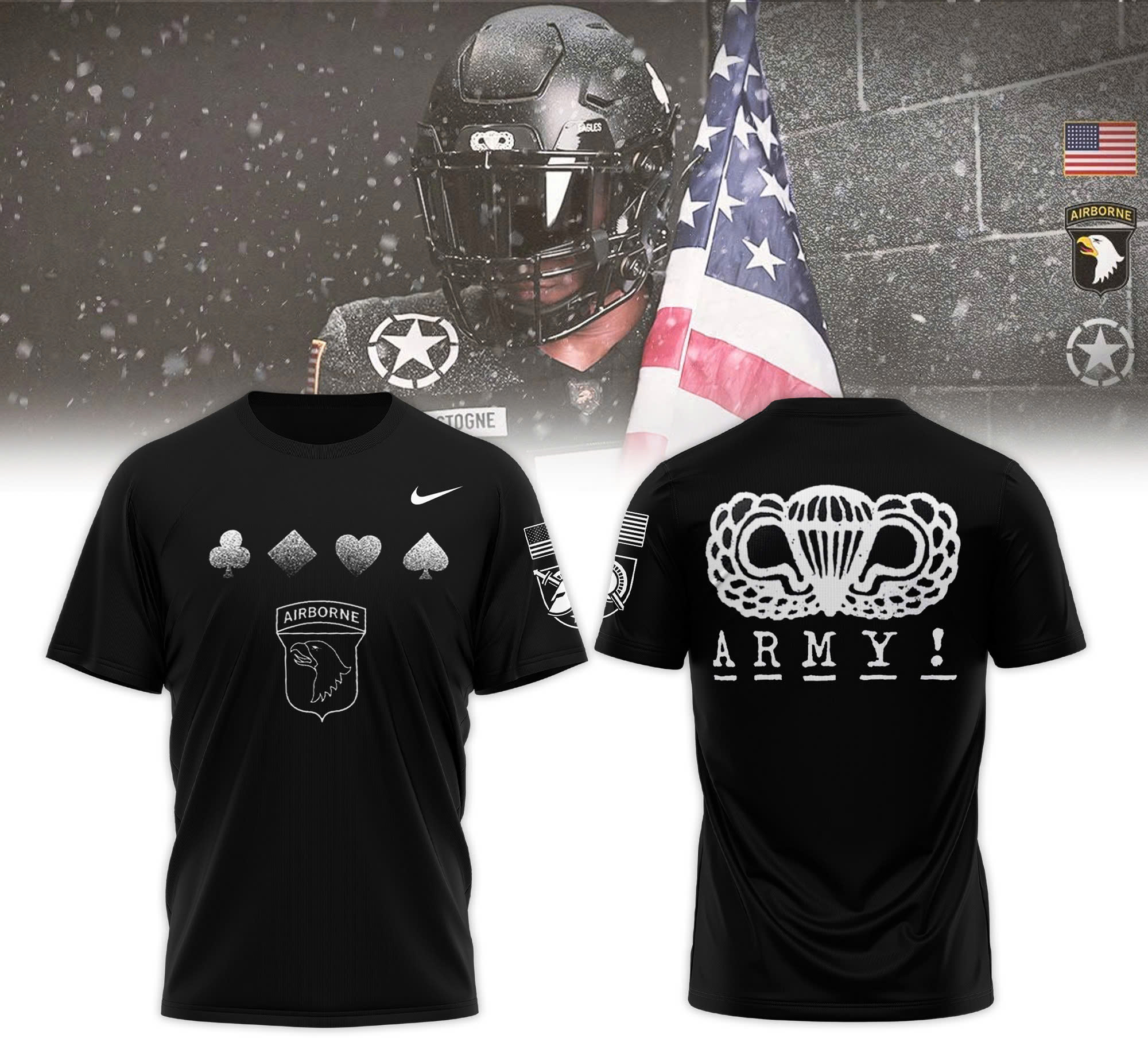 Army Knights Rivalry Collection ARMY! Legend Tee - Famjoys Army Knights Rivalry Collection ARMY! Legend Tee - Famjoys