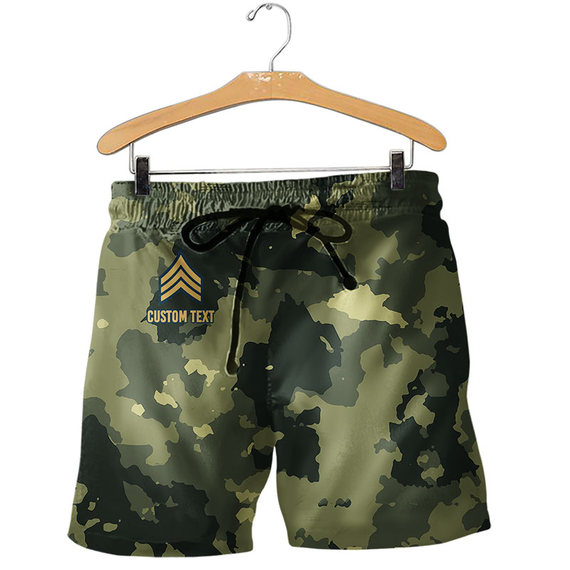 Army Military Personalized Rank and Name t-shirt hoodie apparel 3D full printing - Famjoys Army Military Personalized Rank and Name t-shirt hoodie apparel 3D full printing - Famjoys