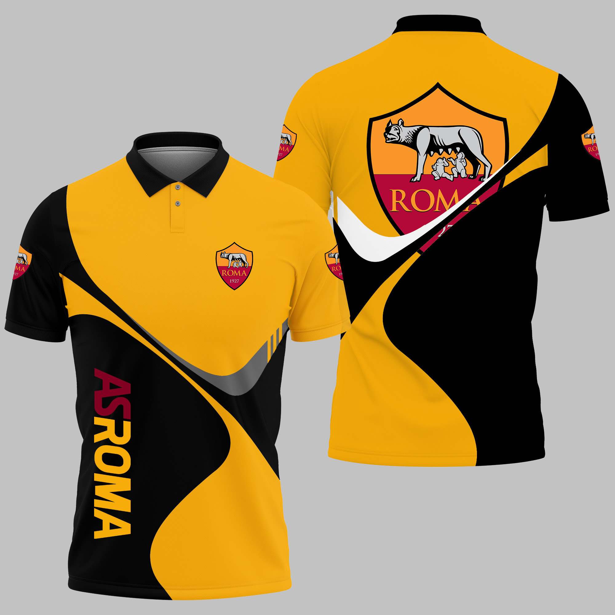 AS ROMA Polo Shirt Ver 6