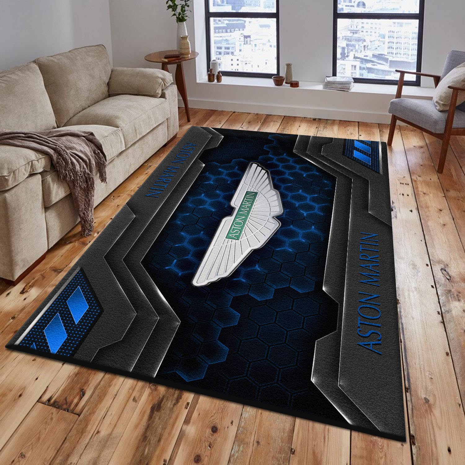 Aston-Martin Area Rugs 0271 - Famjoys Aston-Martin Area Rugs 0271 - Famjoys