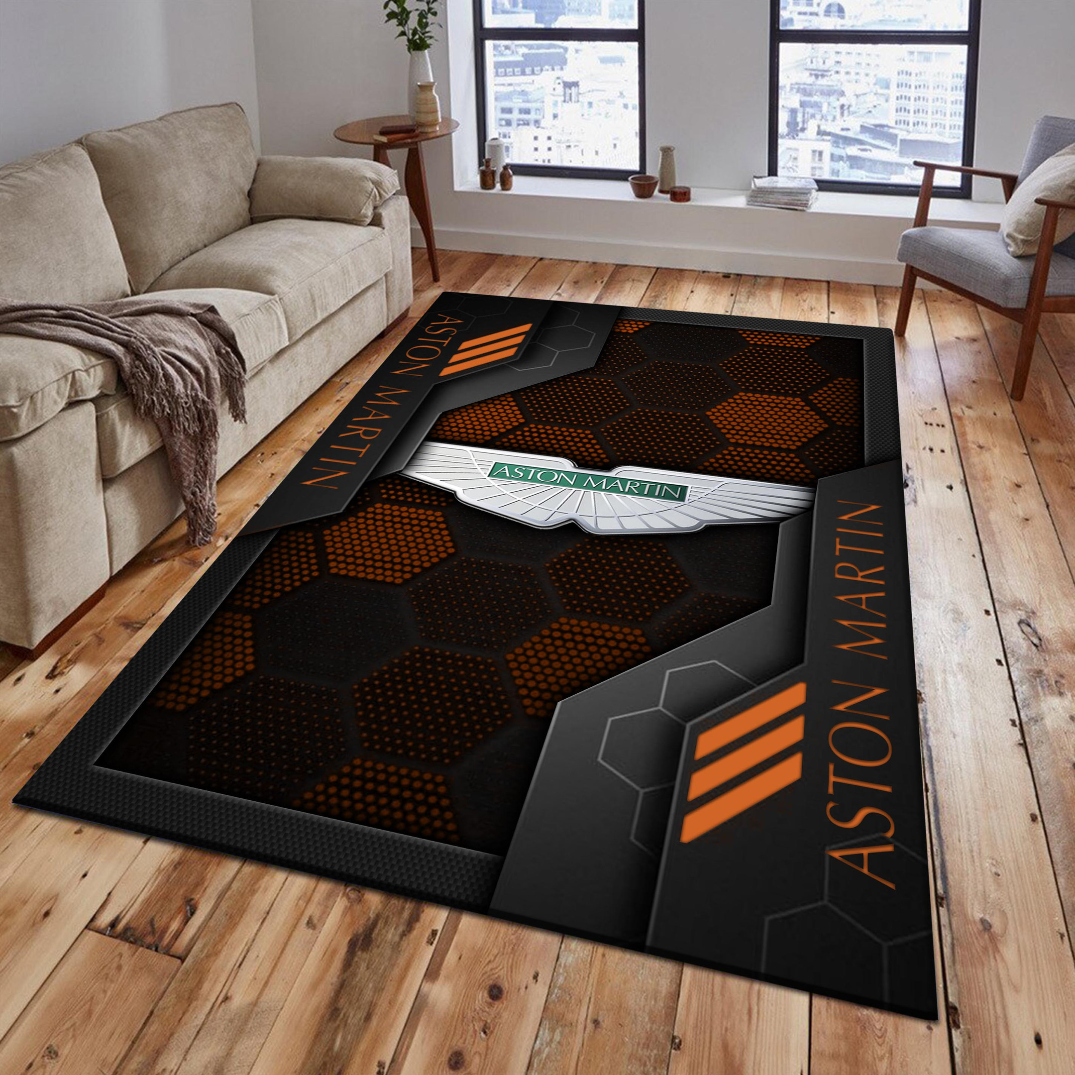 Aston-Martin Area Rugs 2505 Multicolor - Famjoys Aston-Martin Area Rugs 2505 Multicolor - Famjoys