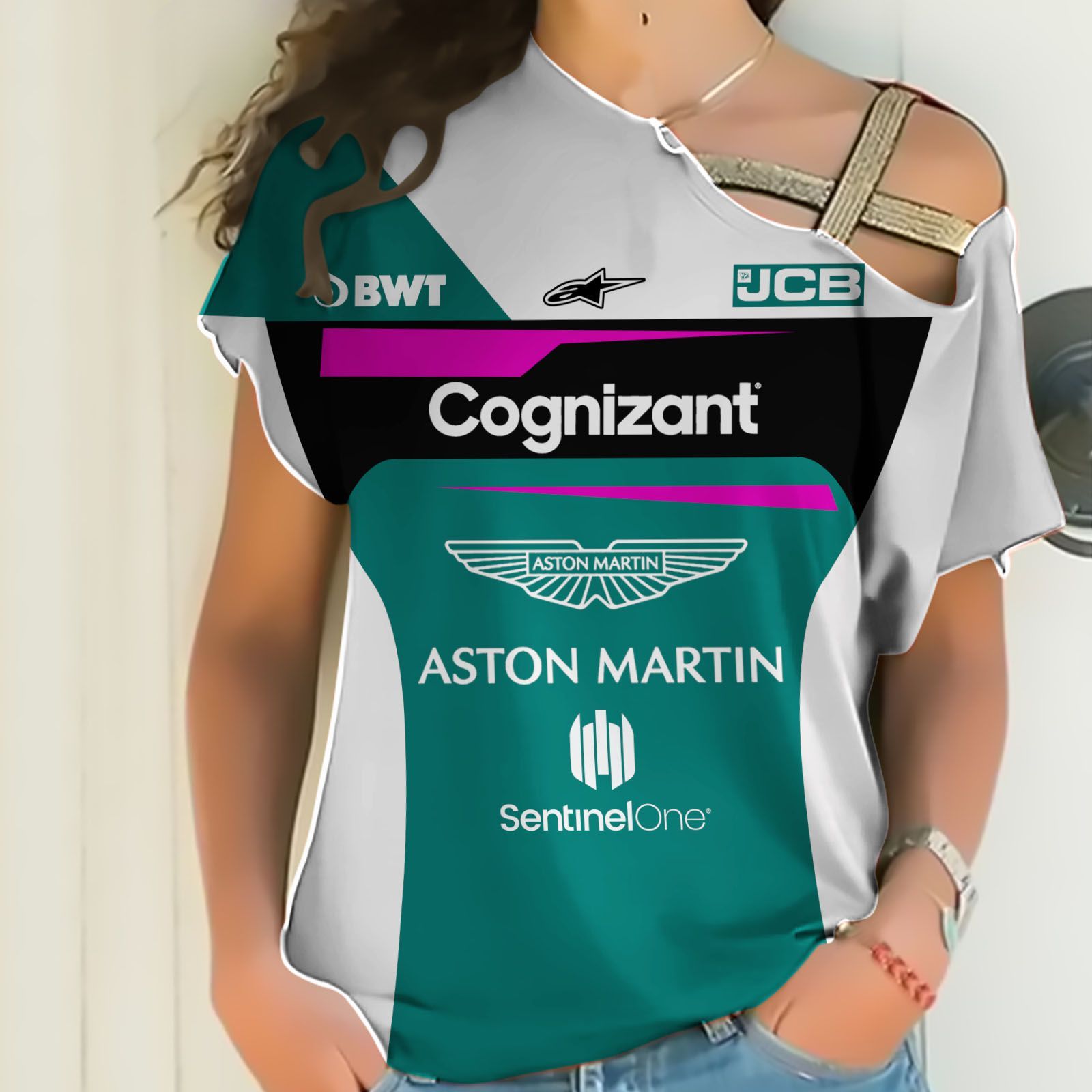 Aston Martin Cognizant F1 Team Printing T-Shirt, Polo, Hoodie, Zip, Bomber 9109 - Famjoys Aston Martin Cognizant F1 Team Printing T-Shirt, Polo, Hoodie, Zip, Bomber 9109 - Famjoys