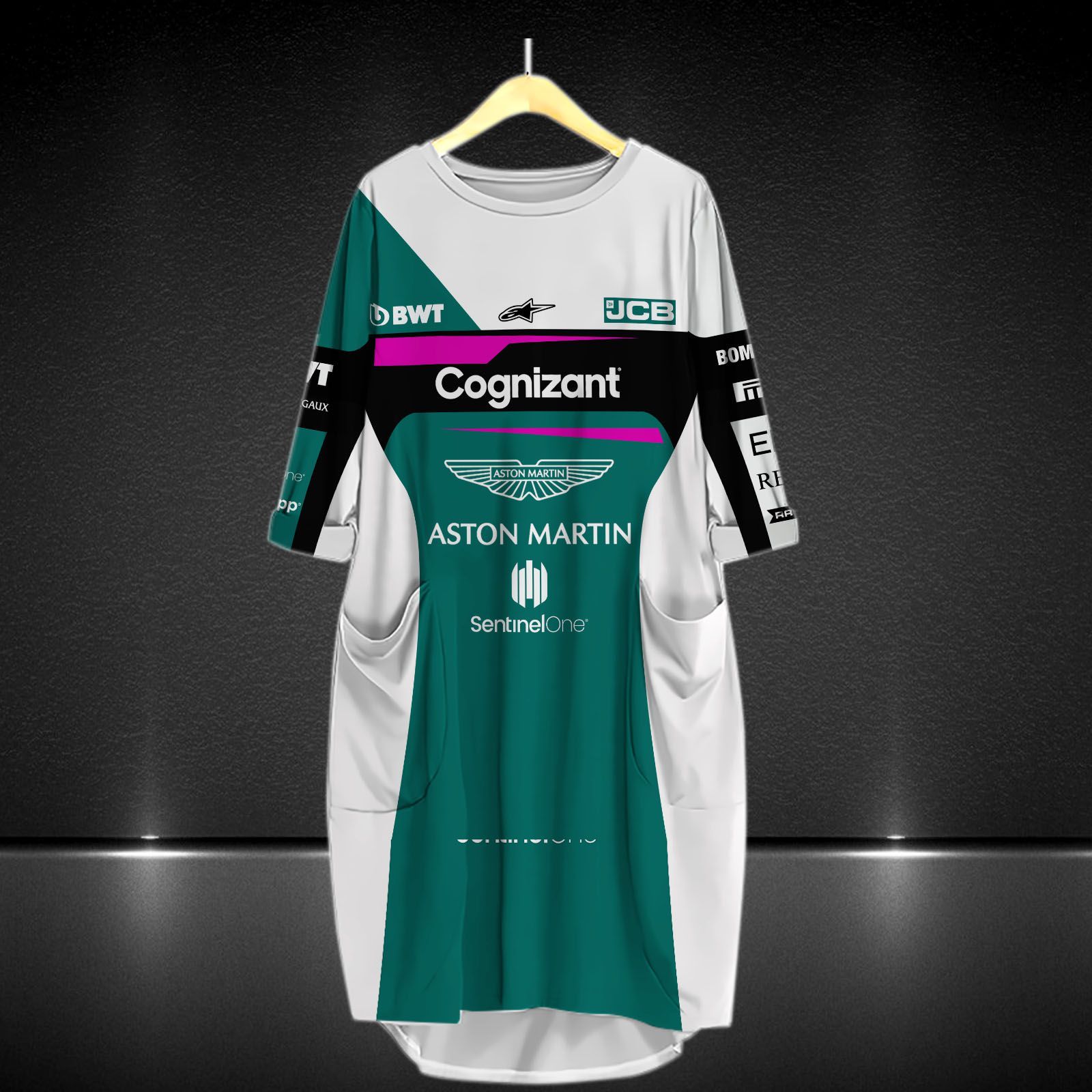 Aston Martin Cognizant F1 Team Printing T-Shirt, Polo, Hoodie, Zip, Bomber 9109 - Famjoys Aston Martin Cognizant F1 Team Printing T-Shirt, Polo, Hoodie, Zip, Bomber 9109 - Famjoys