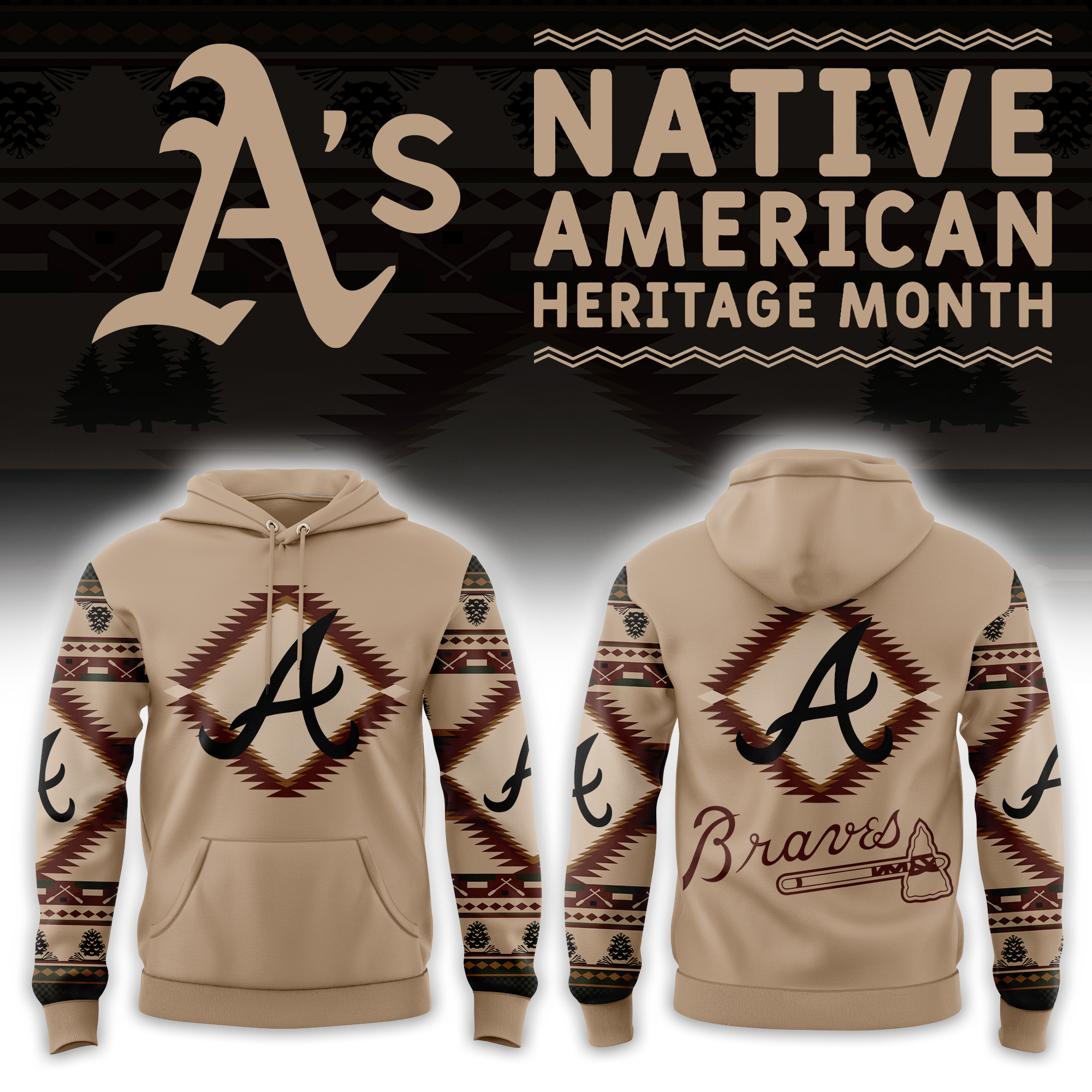 Atlanta Braves America Native Edition Hoodie