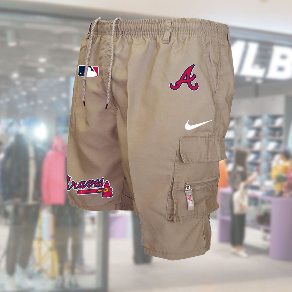 Atlanta Braves Man Shorts - Famjoys Atlanta Braves Man Shorts - Famjoys