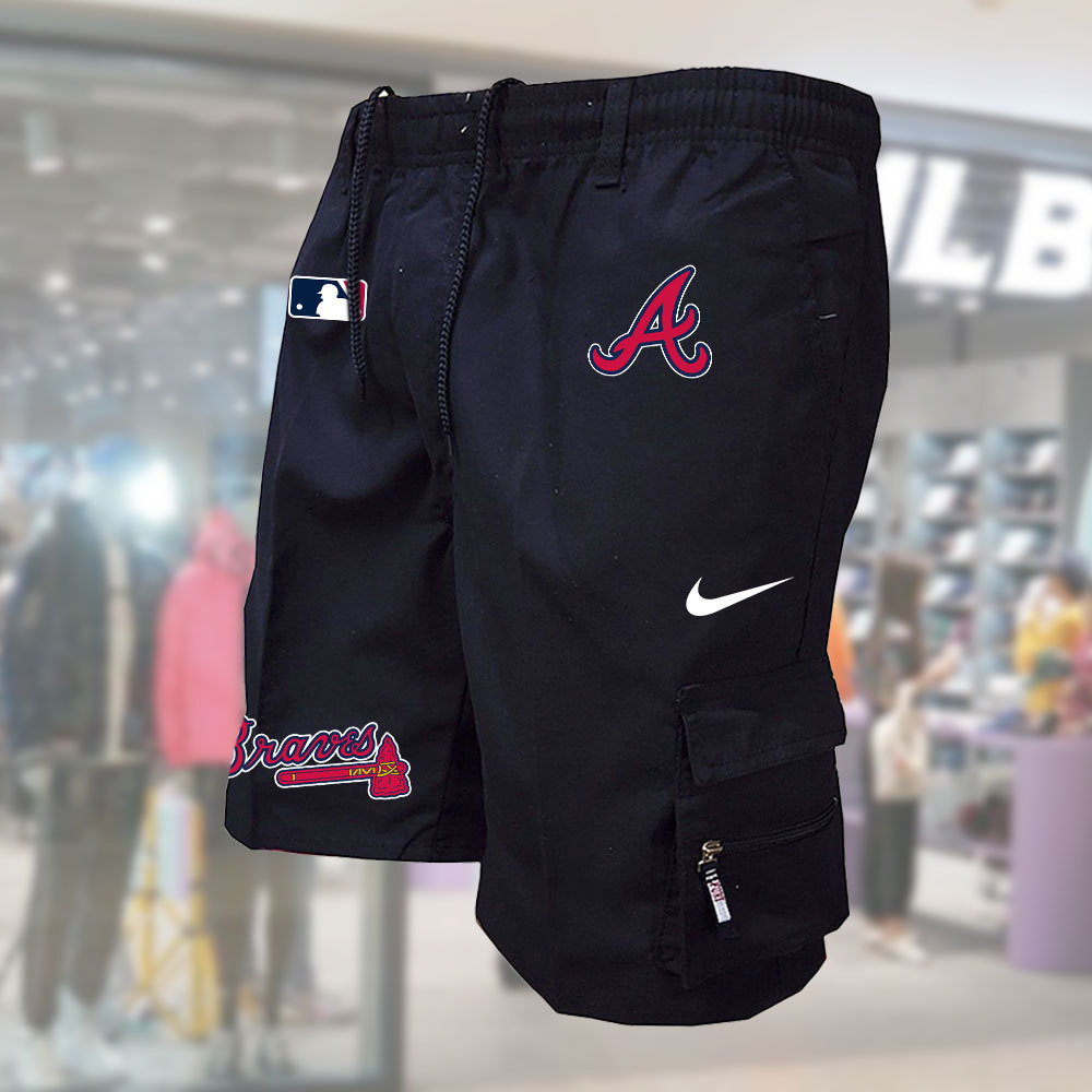 Atlanta Braves Man Shorts - Famjoys Atlanta Braves Man Shorts - Famjoys