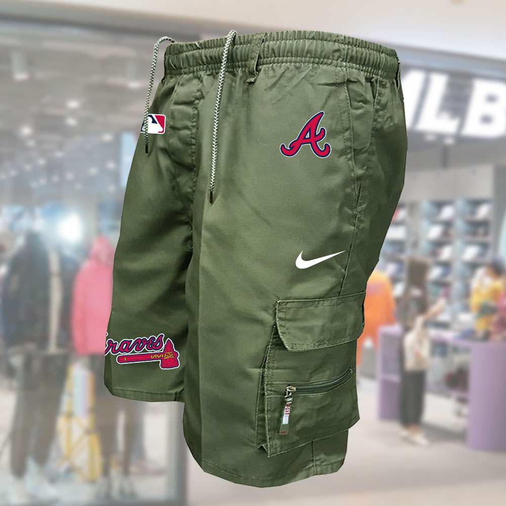 Atlanta Braves Man Shorts - Famjoys Atlanta Braves Man Shorts - Famjoys