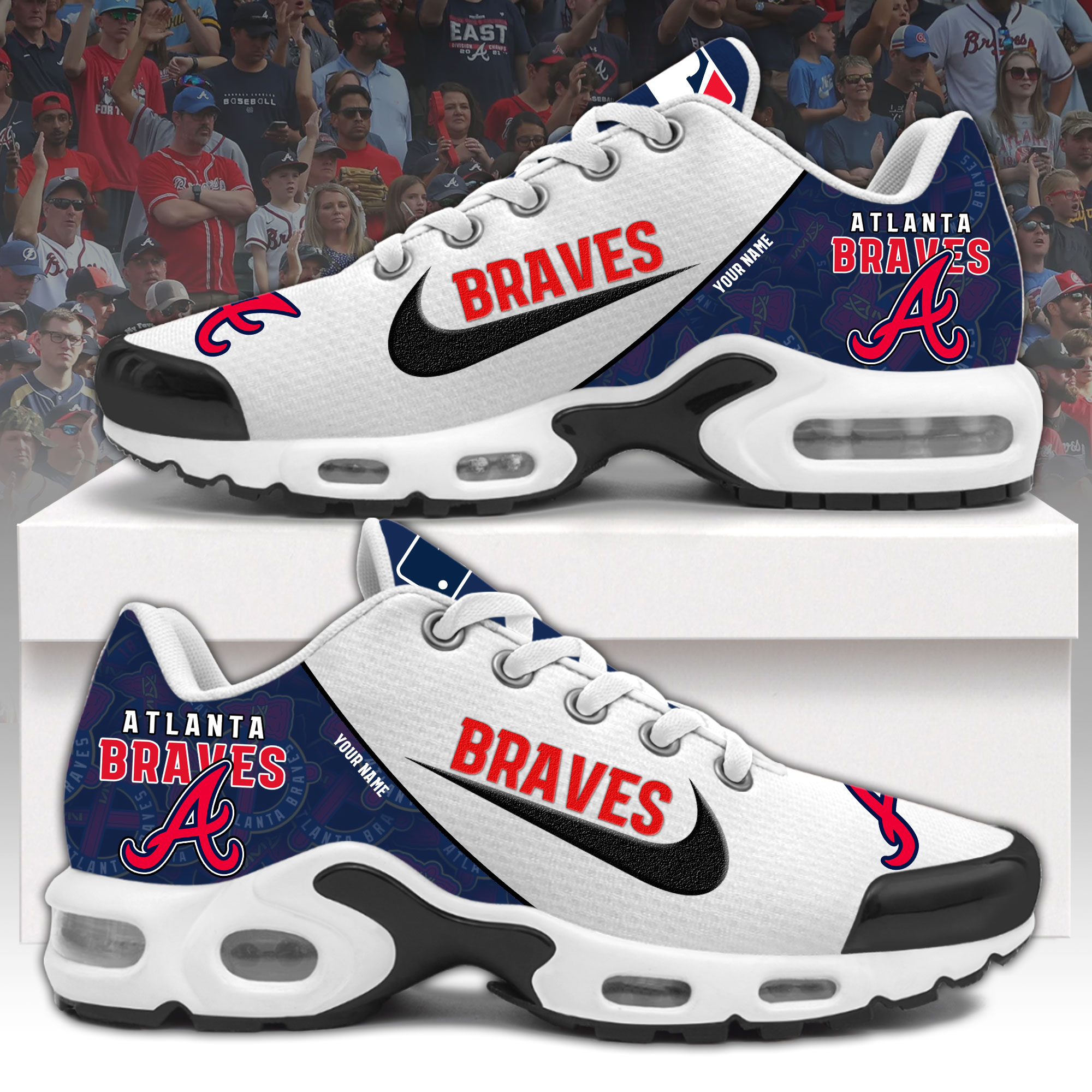 Atlanta Braves Shoes - Famjoys Atlanta Braves Shoes - Famjoys