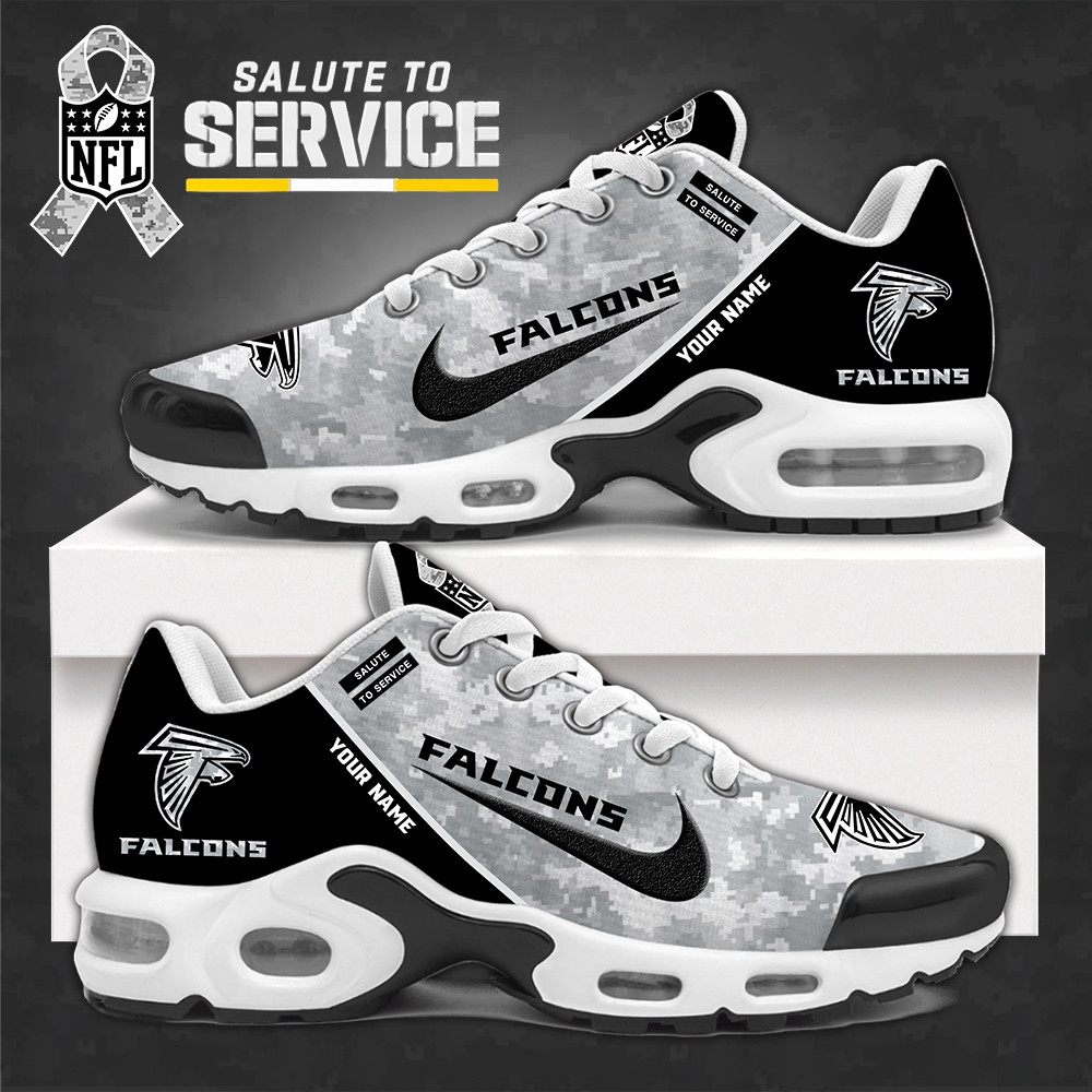Atlanta Falcons Arctic Camo Salute to Service Club Shoes - Famjoys Atlanta Falcons Arctic Camo Salute to Service Club Shoes - Famjoys