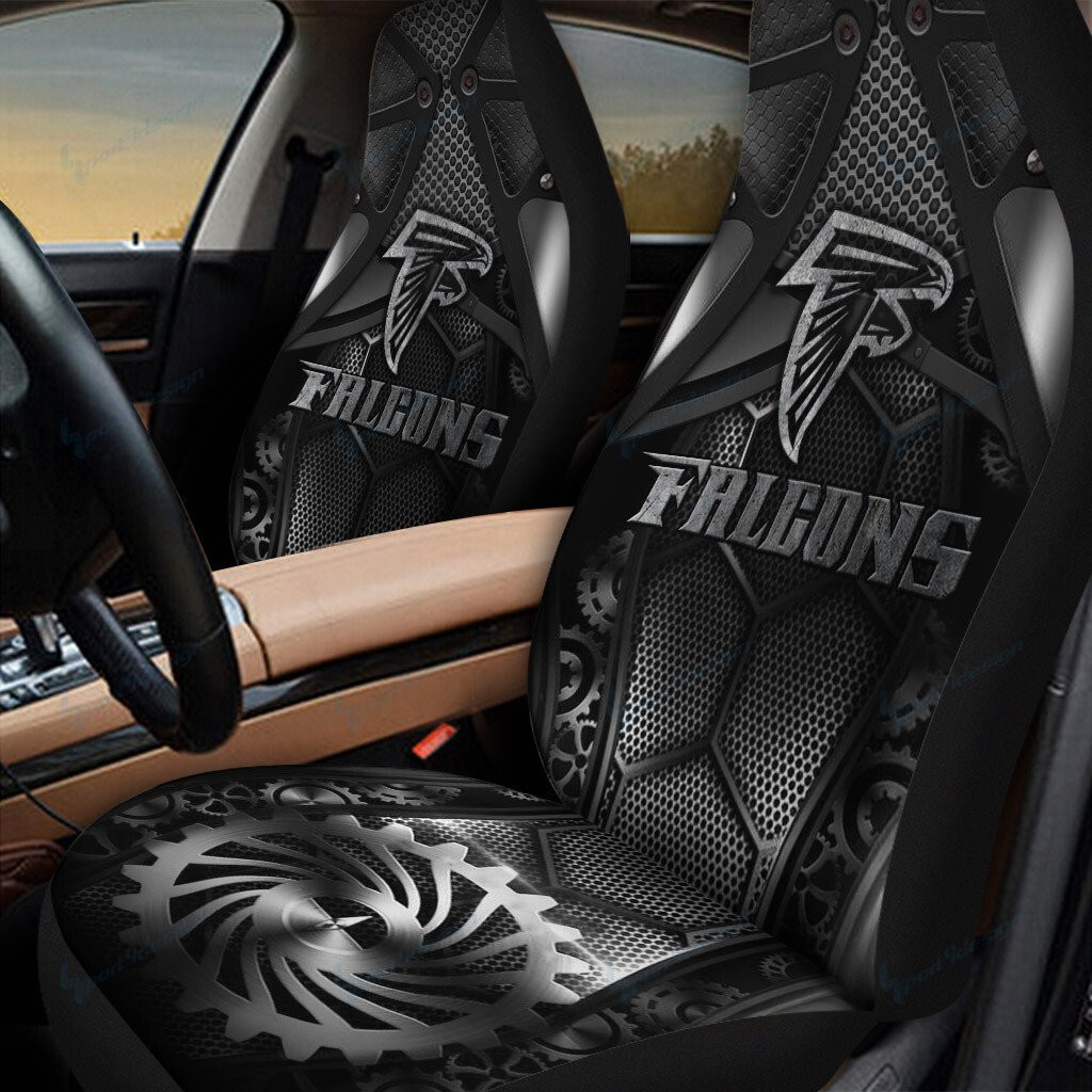 Atlanta Falcons Car Seat Covers BG202 - Famjoys Atlanta Falcons Car Seat Covers BG202 - Famjoys
