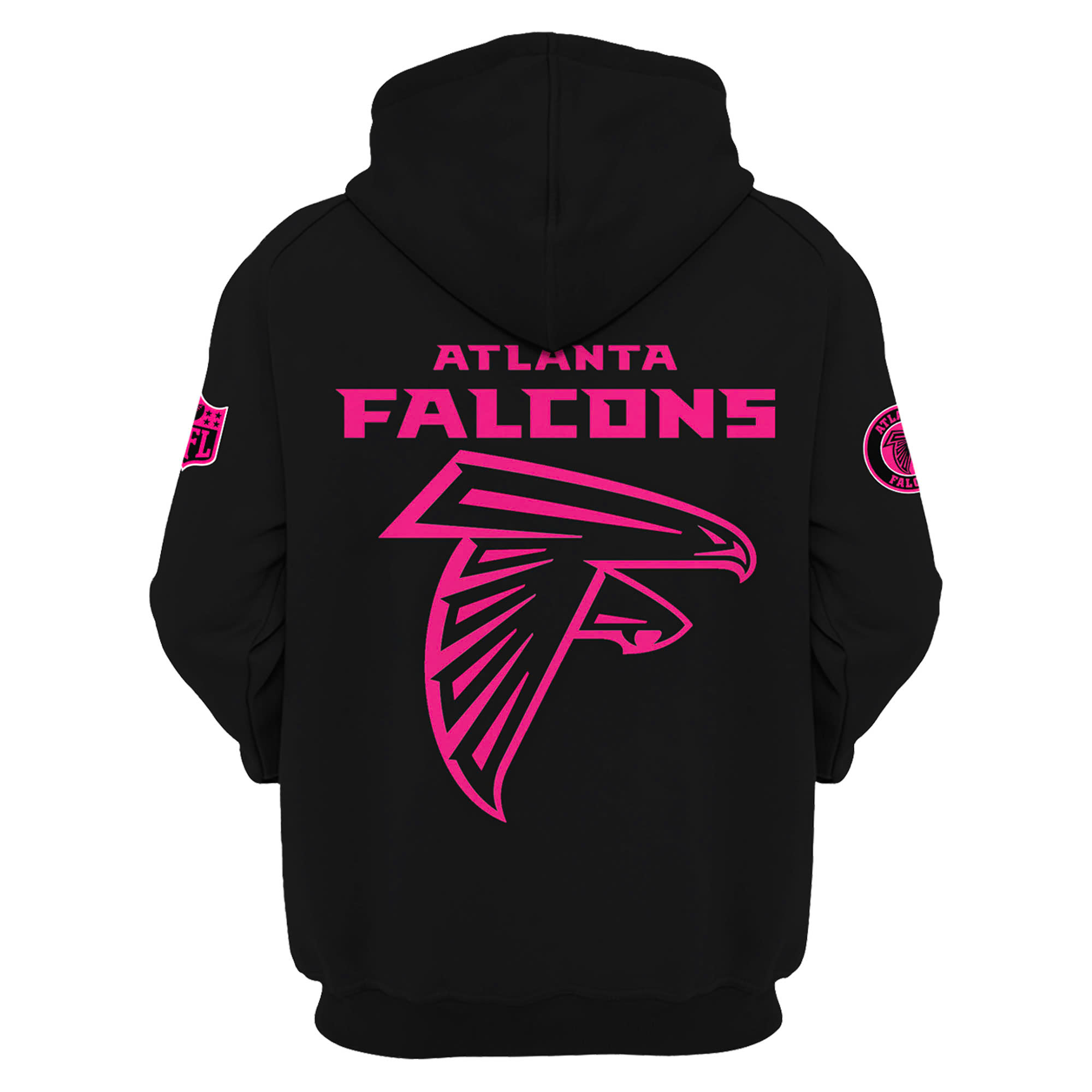 Atlanta Falcons Crucial Catch Club Pullover Hoodie - Famjoys Atlanta Falcons Crucial Catch Club Pullover Hoodie - Famjoys