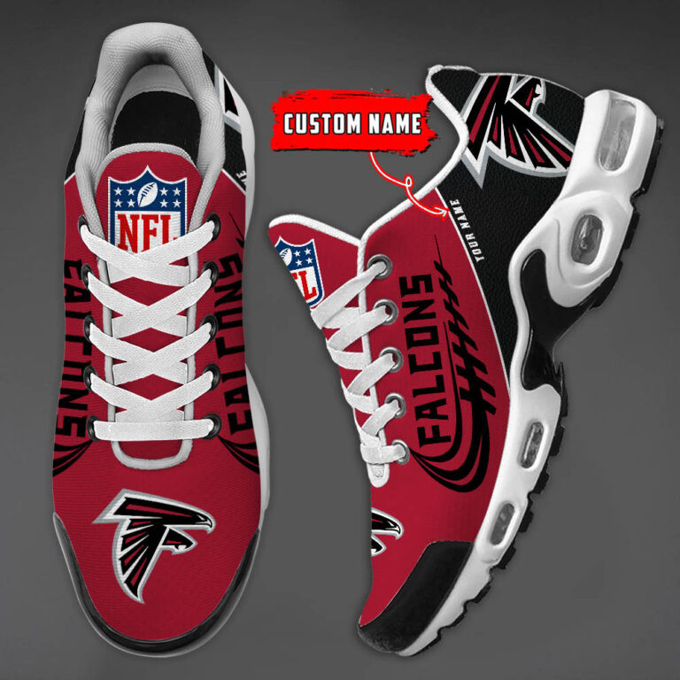 Atlanta Falcons Custom Name-TN Shoes Perfect Gift-DS001 - Famjoys Atlanta Falcons Custom Name-TN Shoes Perfect Gift-DS001 - Famjoys