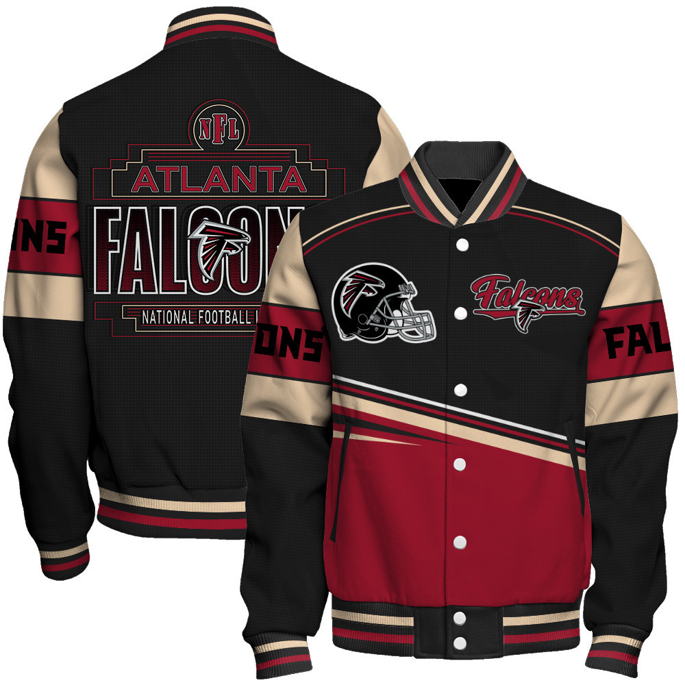 Atlanta Falcons - Dare To Be Different Unisex Varsity Jacket - Famjoys Atlanta Falcons - Dare To Be Different Unisex Varsity Jacket - Famjoys