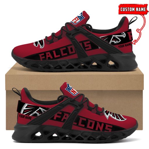 Atlanta Falcons Football Team Sport Sneakers - Famjoys Atlanta Falcons Football Team Sport Sneakers - Famjoys