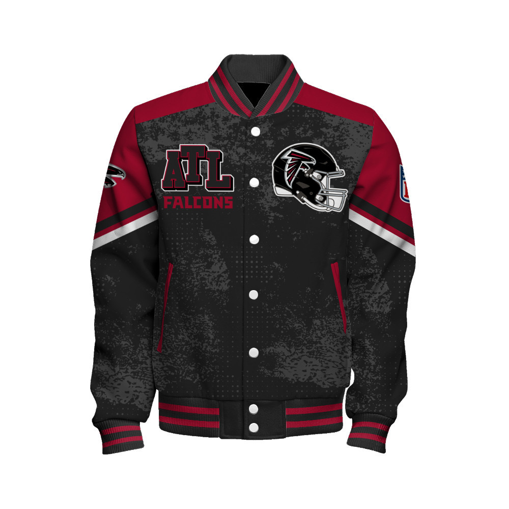 Atlanta Falcons - Immortal Style Unisex Varsity Jacket - Famjoys Atlanta Falcons - Immortal Style Unisex Varsity Jacket - Famjoys
