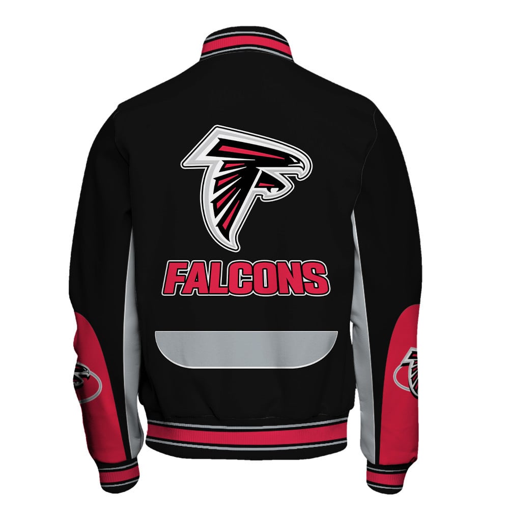 Atlanta Falcons - In Sync With The Home Team Unisex Varsity Jacket - Famjoys Atlanta Falcons - In Sync With The Home Team Unisex Varsity Jacket - Famjoys