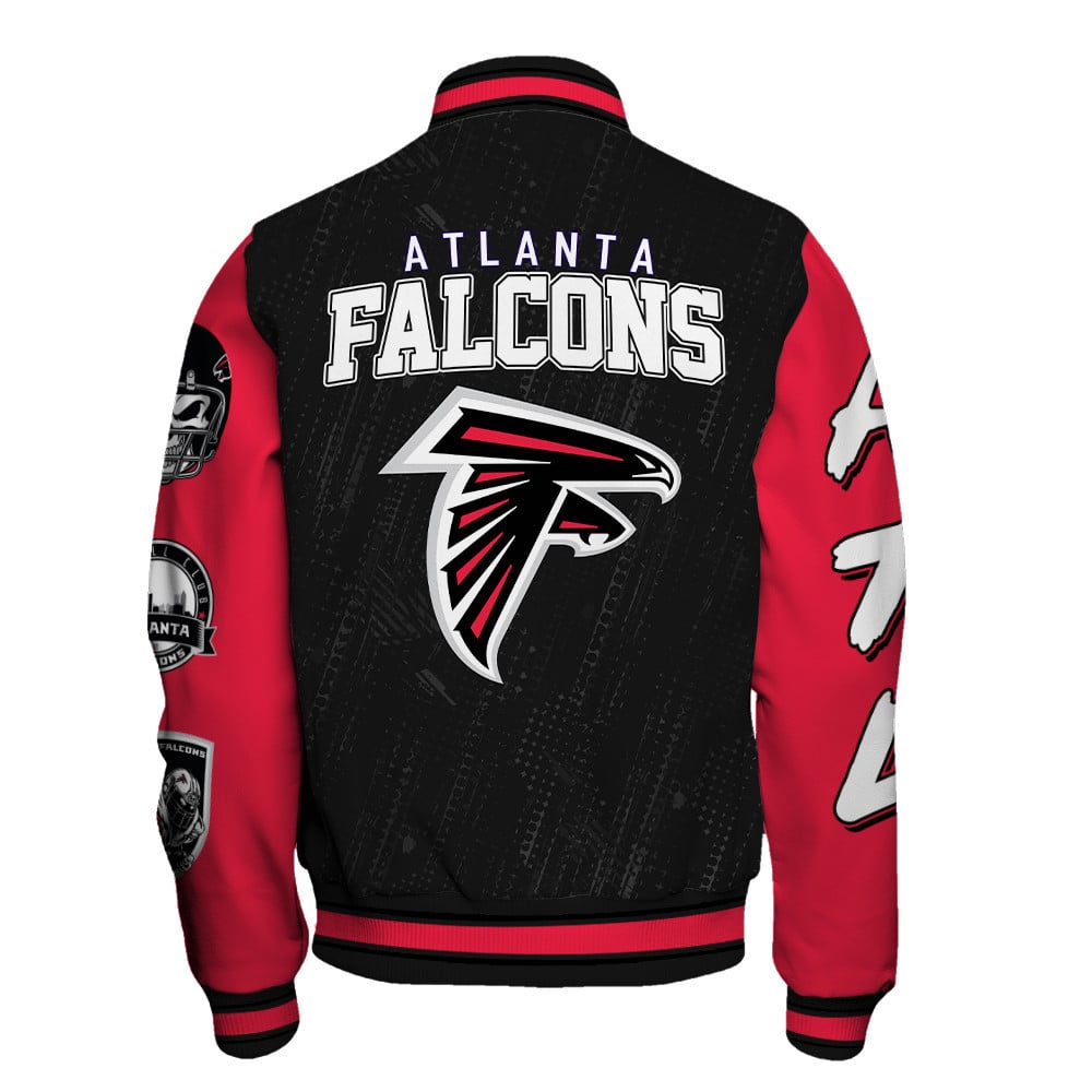 Atlanta Falcons National Football League Conquer Every Field Unisex Varsity Jacket - Famjoys Atlanta Falcons National Football League Conquer Every Field Unisex Varsity Jacket - Famjoys