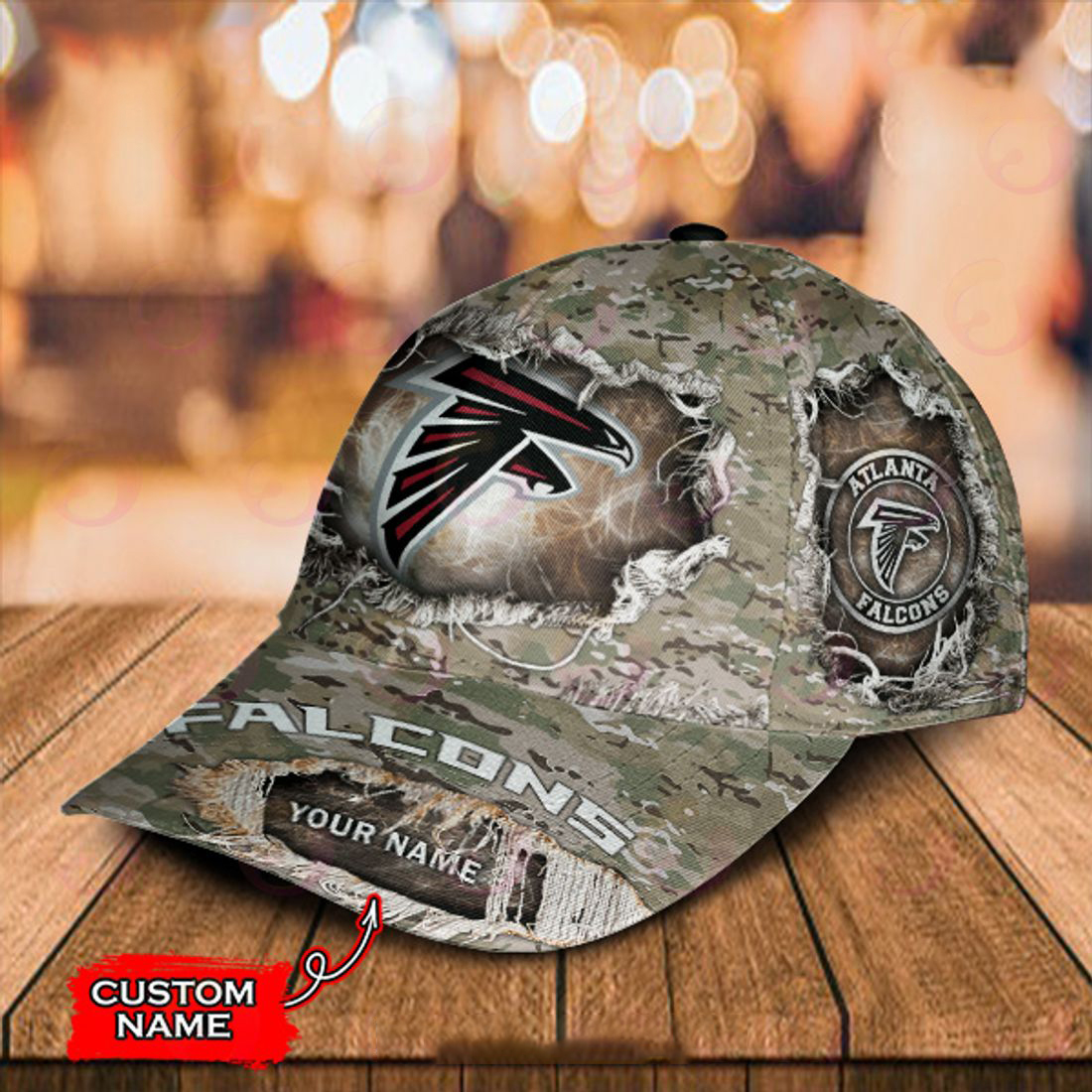 Atlanta Falcons-Personalized Classic Cap - Famjoys Atlanta Falcons-Personalized Classic Cap - Famjoys