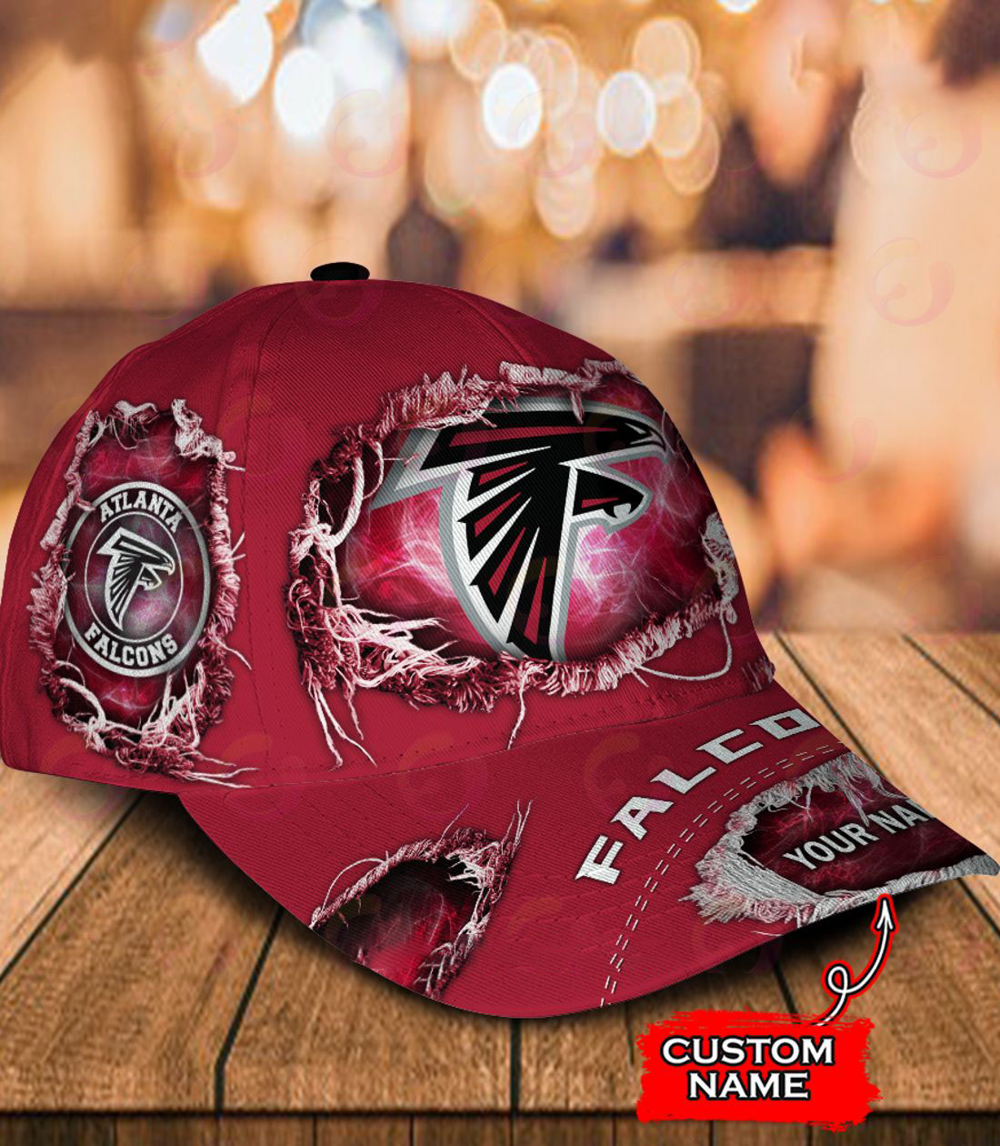 Atlanta Falcons-Personalized Classic Cap-V2 - Famjoys Atlanta Falcons-Personalized Classic Cap-V2 - Famjoys