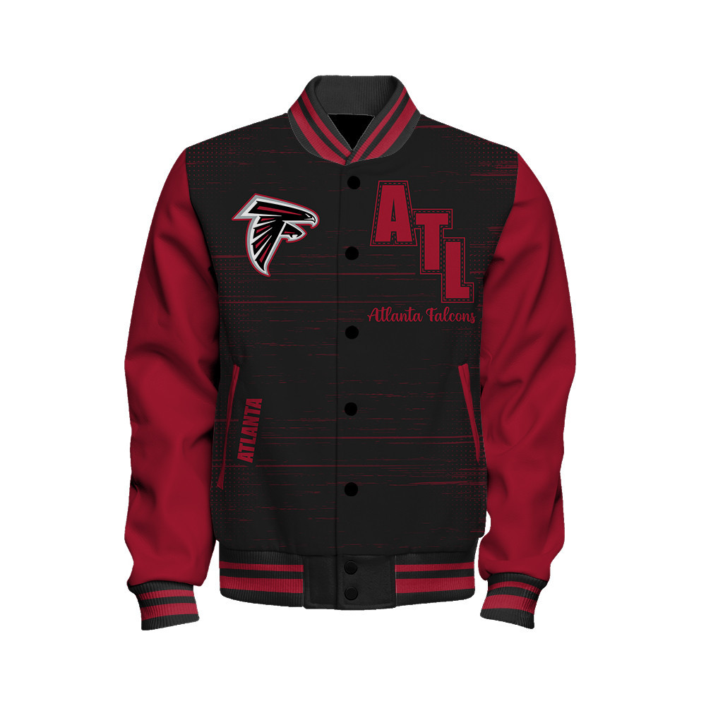 Atlanta Falcons - Proud Of The Shirt Unisex Varsity Jacket - Famjoys Atlanta Falcons - Proud Of The Shirt Unisex Varsity Jacket - Famjoys
