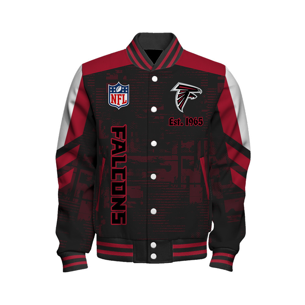 Atlanta Falcons - Proud To Be Different Unisex Varsity Jacket - Famjoys Atlanta Falcons - Proud To Be Different Unisex Varsity Jacket - Famjoys