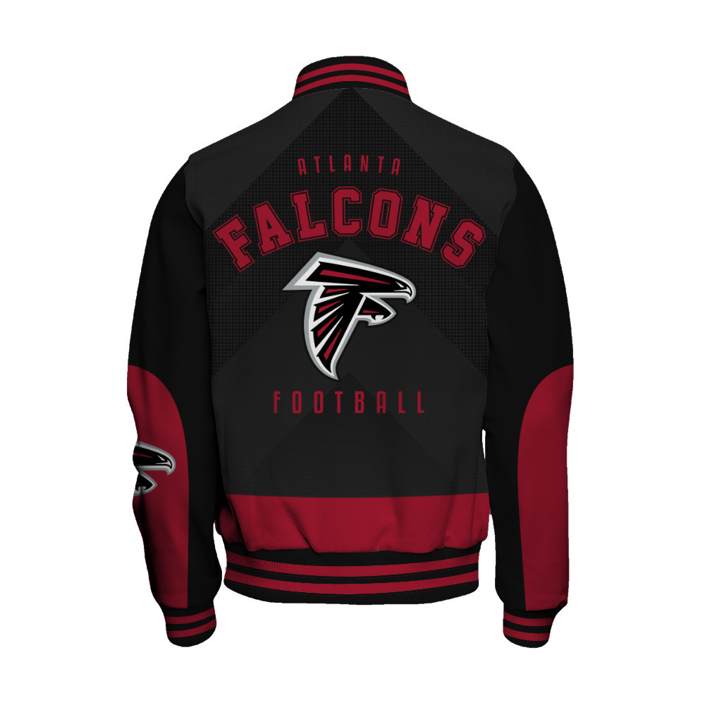 Atlanta Falcons - Stay Ahead Of The Trend Unisex Varsity Jacket - Famjoys Atlanta Falcons - Stay Ahead Of The Trend Unisex Varsity Jacket - Famjoys