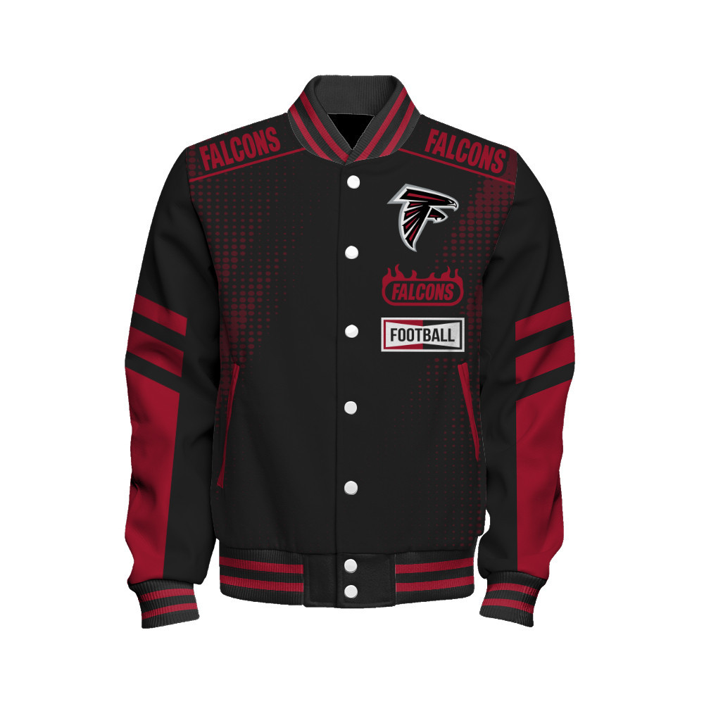 Atlanta Falcons - The Light Of The Star Unisex Varsity Jacket - Famjoys Atlanta Falcons - The Light Of The Star Unisex Varsity Jacket - Famjoys