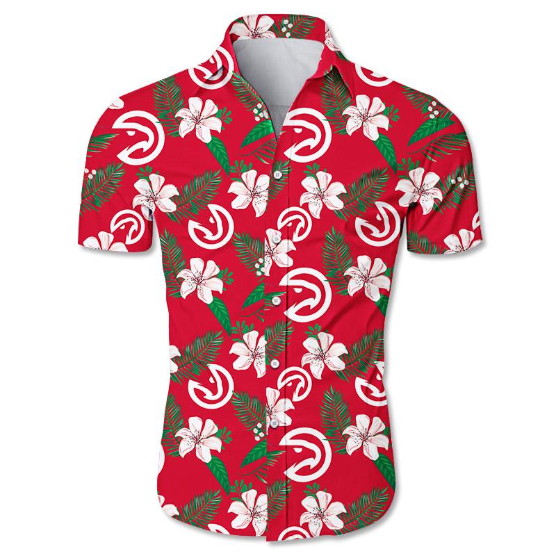 Atlanta Hawks Floral Hawaiian Shirt Fast Shipping for Jeffrey Winter - Famjoys Atlanta Hawks Floral Hawaiian Shirt Fast Shipping for Jeffrey Winter - Famjoys