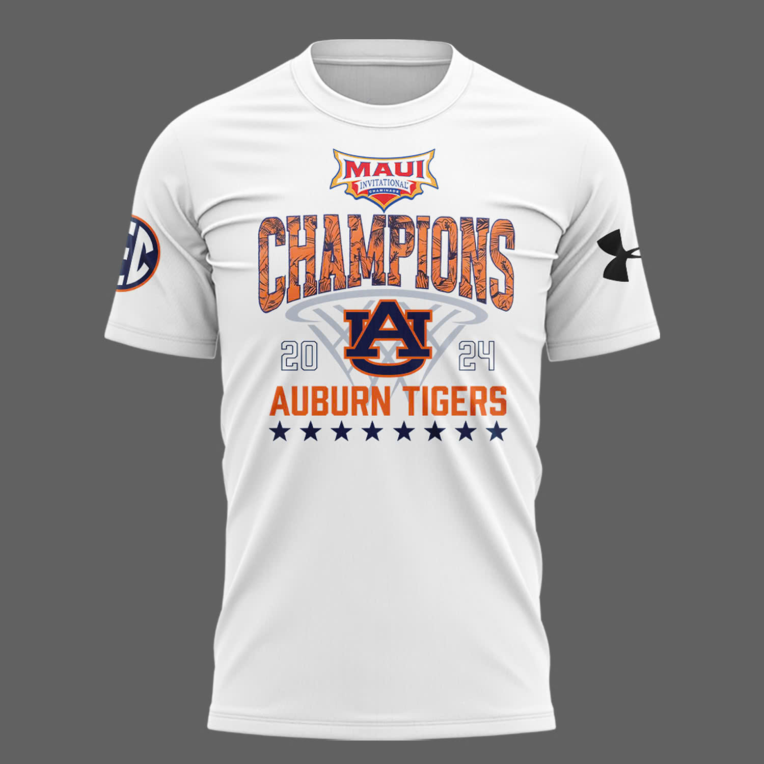 Auburn Basketball Maui Invitational CHAMPS Shirt - Famjoys Auburn Basketball Maui Invitational CHAMPS Shirt - Famjoys