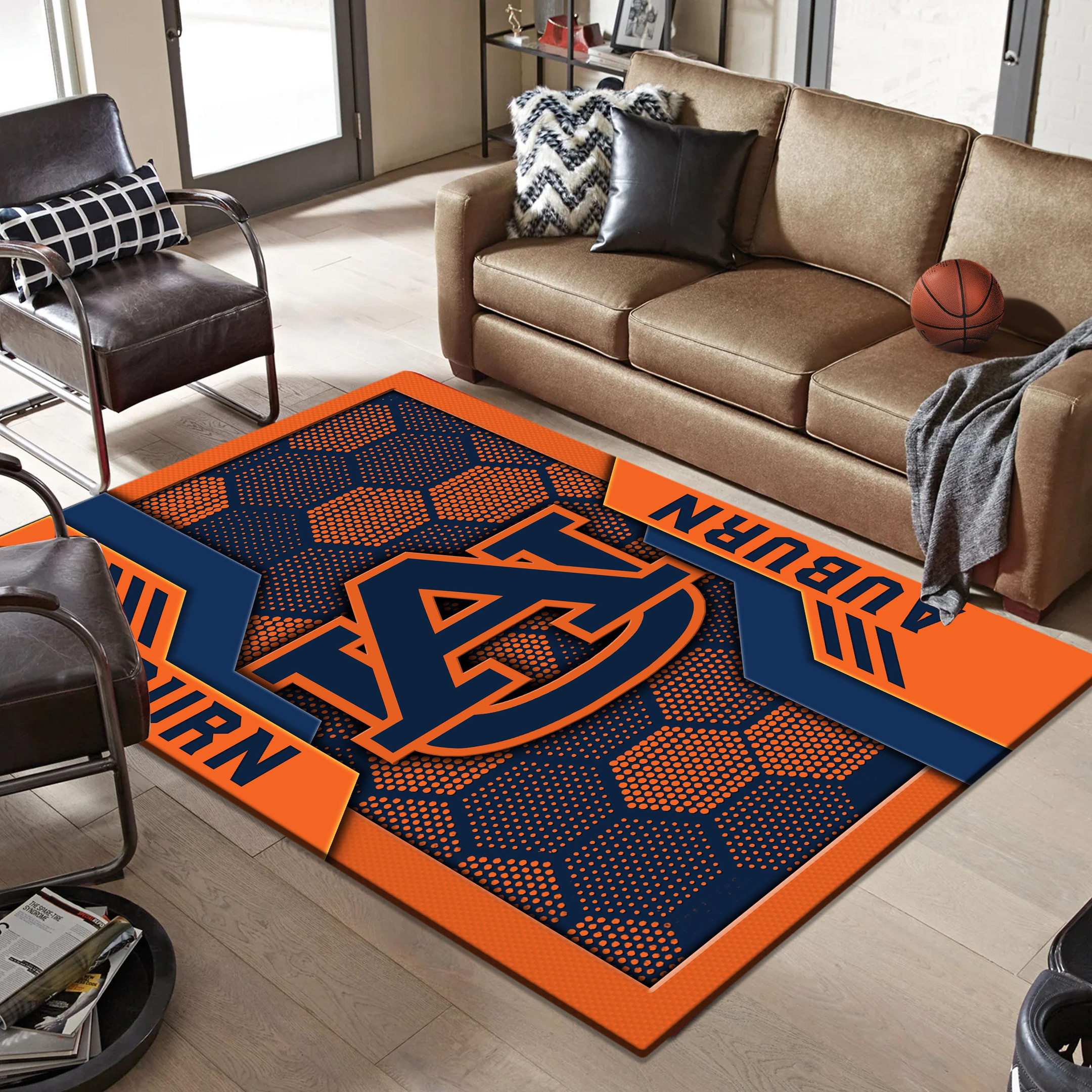 Auburn Tigers Area Rugs 3694 - Famjoys Auburn Tigers Area Rugs 3694 - Famjoys