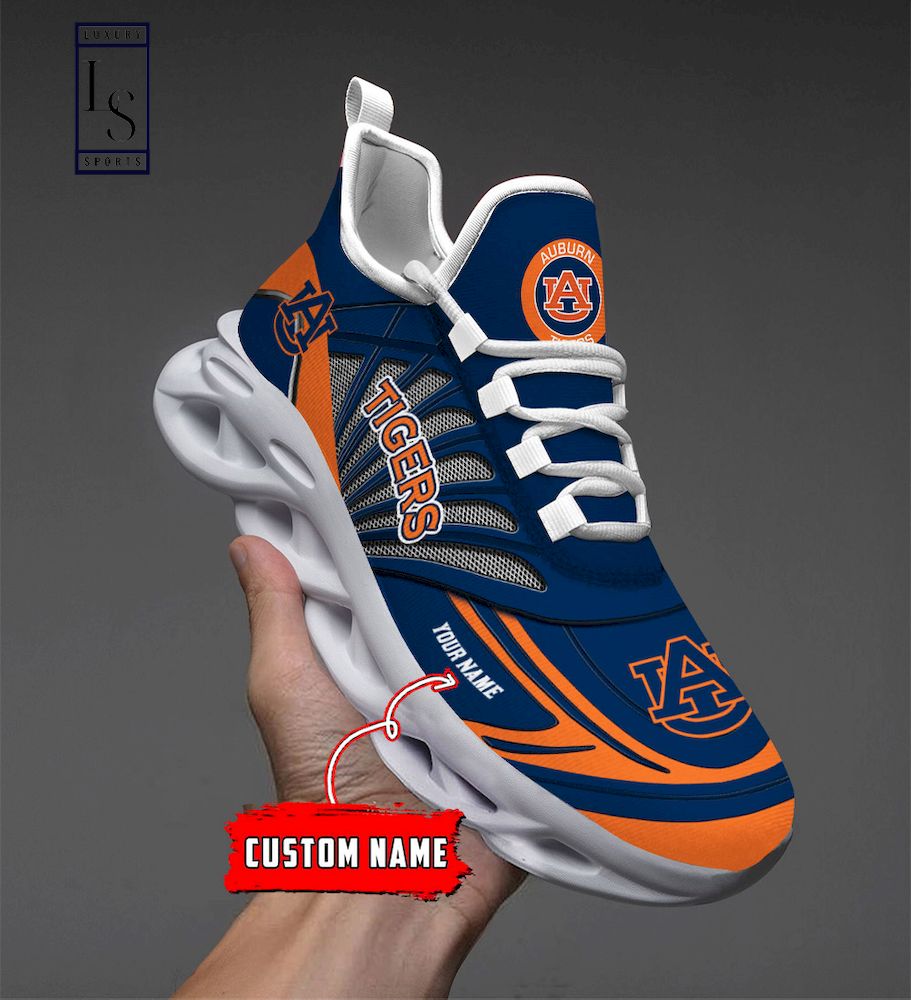 Auburn Tigers Custom Name Max Soul Shoes - Famjoys Auburn Tigers Custom Name Max Soul Shoes - Famjoys