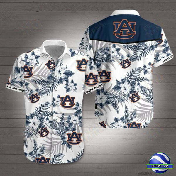 Auburn Tigers Hawaiian Shirt - Famjoys Auburn Tigers Hawaiian Shirt - Famjoys