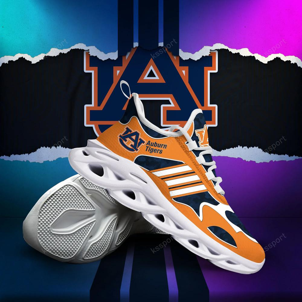 Auburn Tigers Max Soul Clunky, Camo Running Sneakers For Fan Ever - Famjoys Auburn Tigers Max Soul Clunky, Camo Running Sneakers For Fan Ever - Famjoys