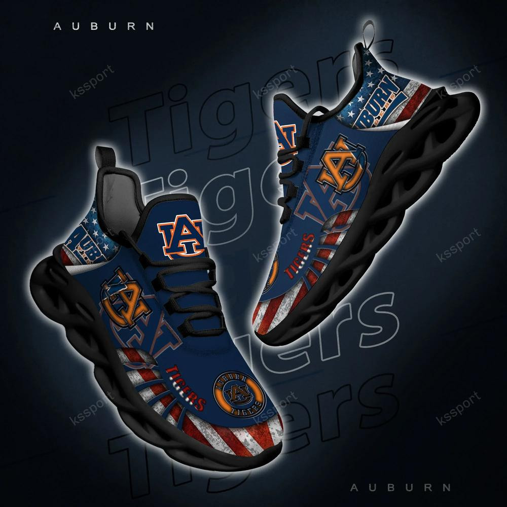 Auburn Tigers Max Soul Clunky Shoes - Famjoys Auburn Tigers Max Soul Clunky Shoes - Famjoys