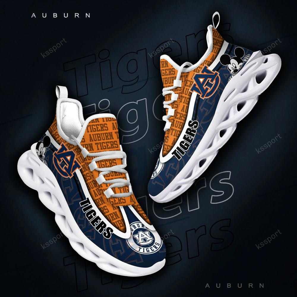 Auburn Tigers Max Soul Clunky Sneakers - Famjoys Auburn Tigers Max Soul Clunky Sneakers - Famjoys