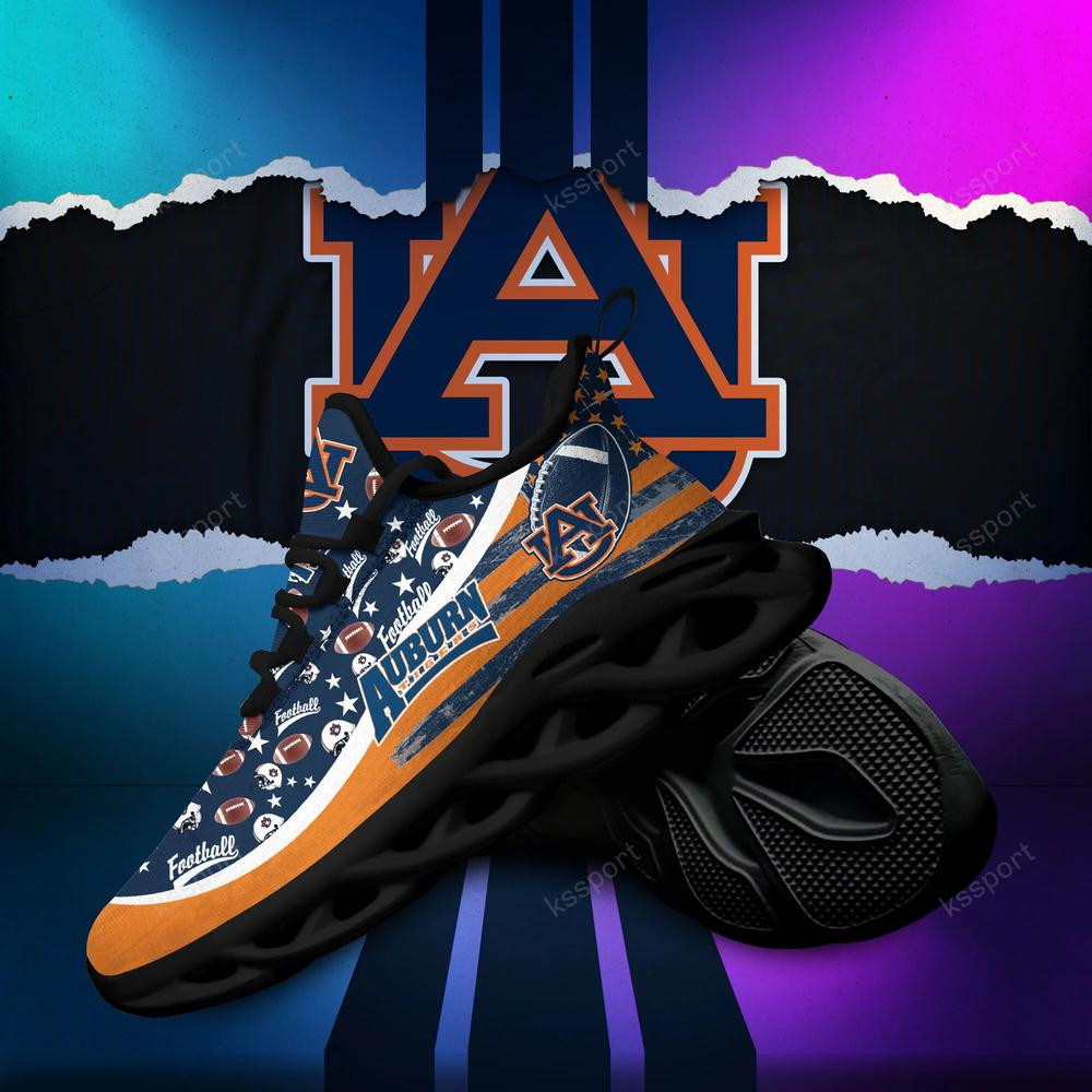 Auburn Tigers Max Soul Clunky Sneakers - Famjoys Auburn Tigers Max Soul Clunky Sneakers - Famjoys