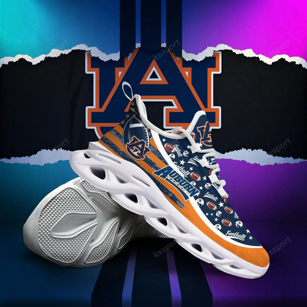 Auburn Tigers Max Soul Clunky Sneakers - Famjoys Auburn Tigers Max Soul Clunky Sneakers - Famjoys