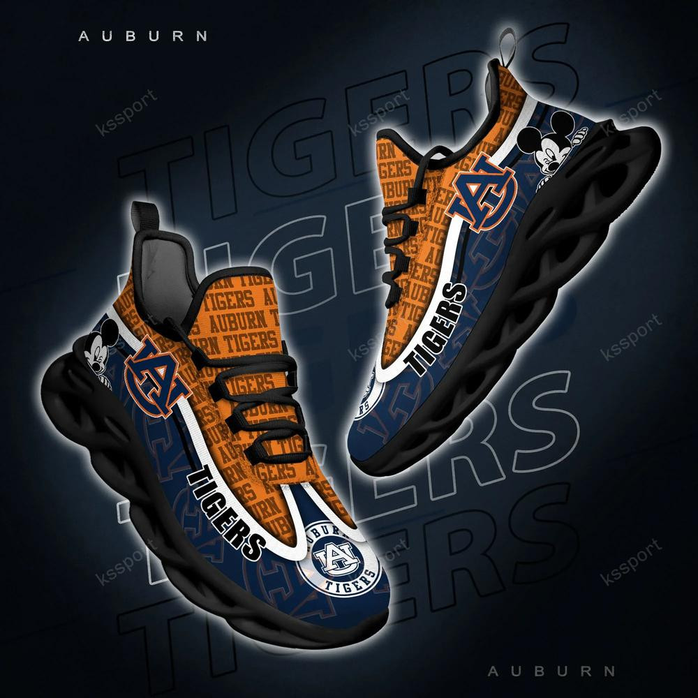 Auburn Tigers Max Soul Clunky Sneakers - Famjoys Auburn Tigers Max Soul Clunky Sneakers - Famjoys