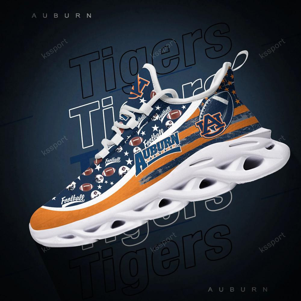 Auburn Tigers Max Soul Clunky Sneakers - Famjoys Auburn Tigers Max Soul Clunky Sneakers - Famjoys