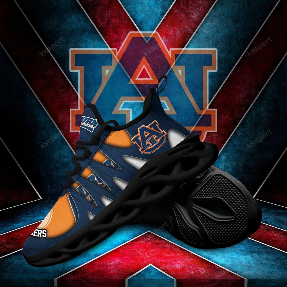 Auburn Tigers Max Soul Shoes, Running Sneakers - Famjoys Auburn Tigers Max Soul Shoes, Running Sneakers - Famjoys