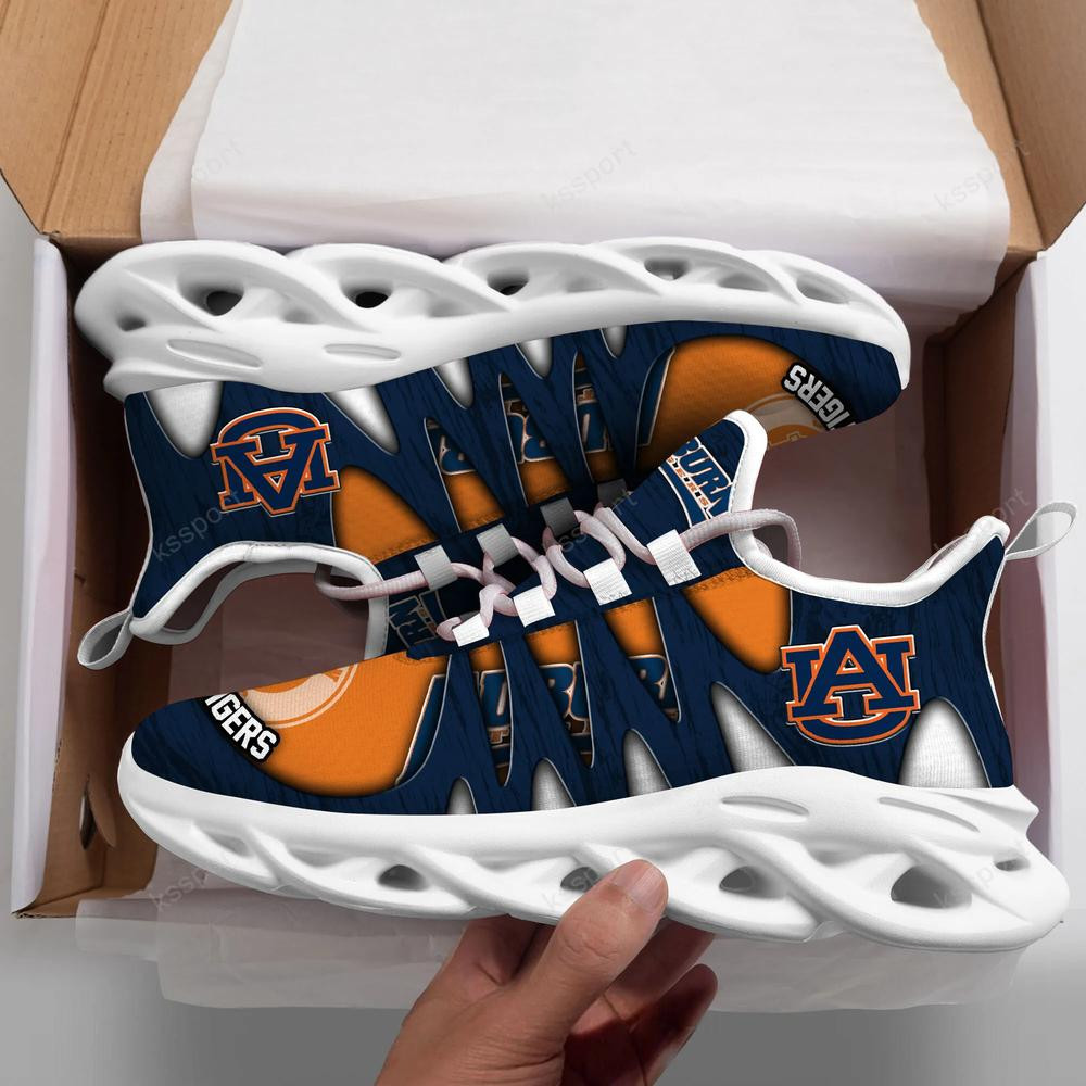 Auburn Tigers Max Soul Shoes, Running Sneakers - Famjoys Auburn Tigers Max Soul Shoes, Running Sneakers - Famjoys