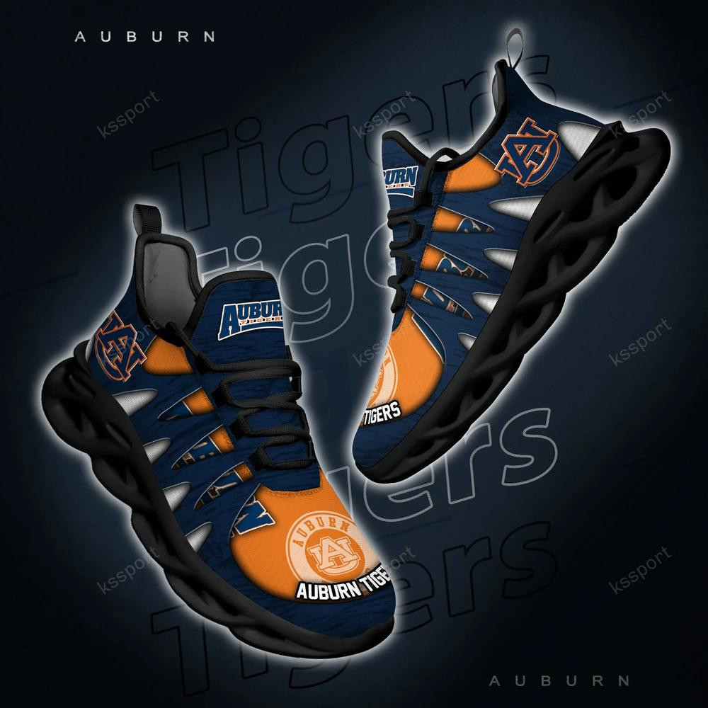 Auburn Tigers Max Soul Shoes, Running Sneakers - Famjoys Auburn Tigers Max Soul Shoes, Running Sneakers - Famjoys