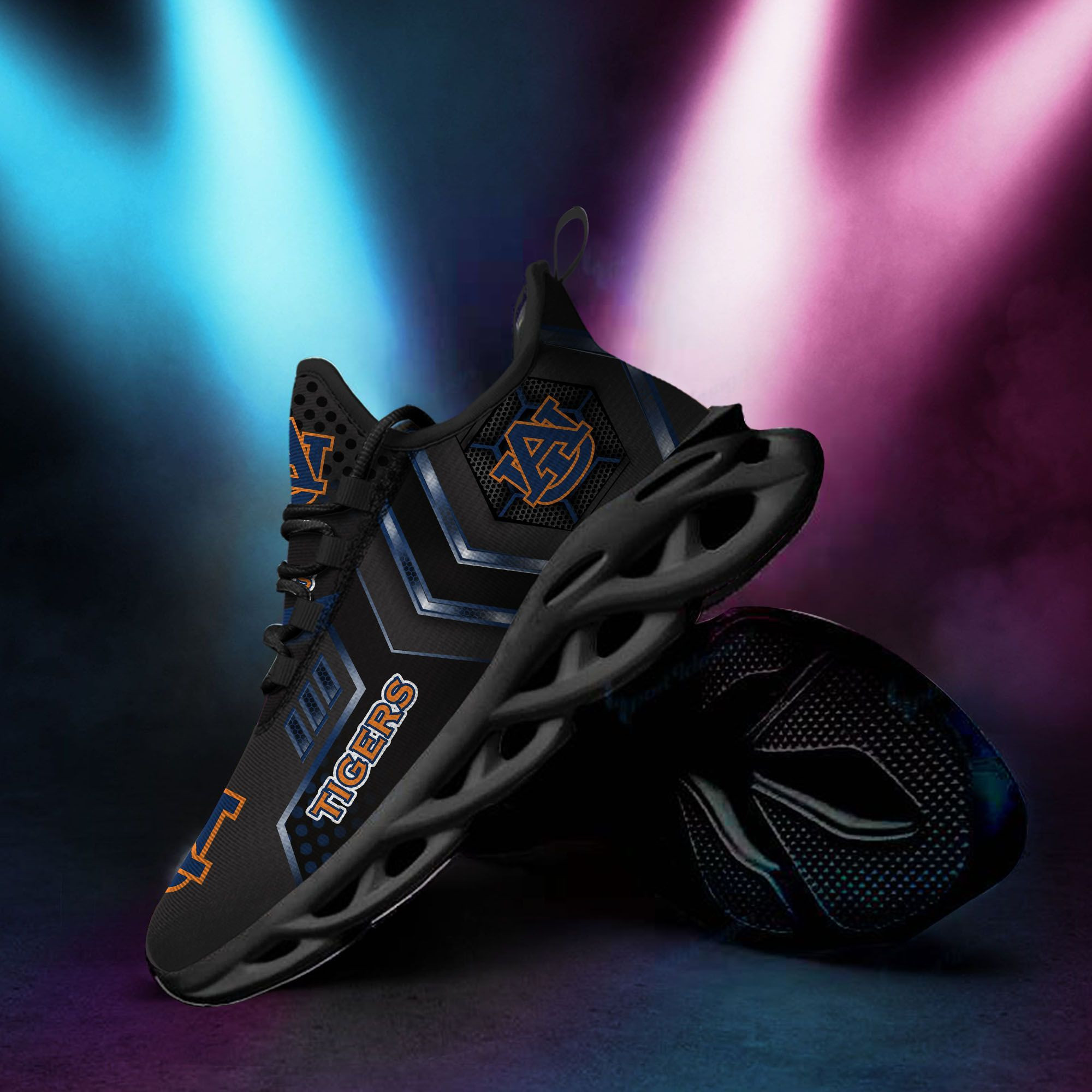 Auburn Tigers Max Soul Sneakers Shoes - Famjoys Auburn Tigers Max Soul Sneakers Shoes - Famjoys