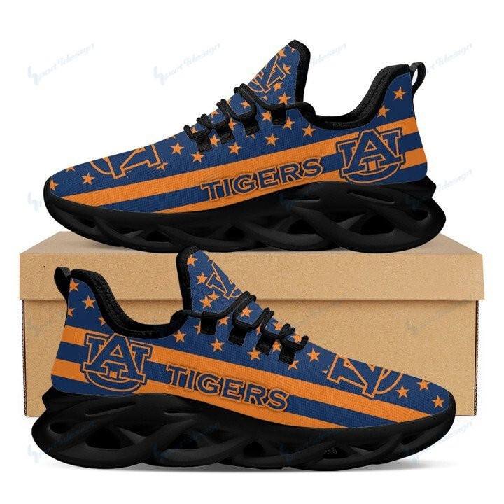 Auburn Tigers Max Soul YZ Running Sneakers 24 - Famjoys Auburn Tigers Max Soul YZ Running Sneakers 24 - Famjoys