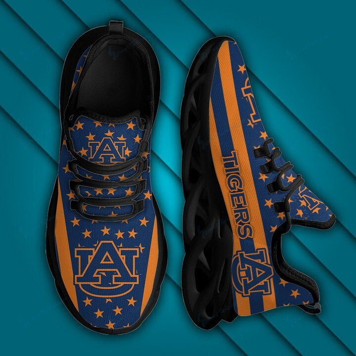 Auburn Tigers Max Soul YZ Running Sneakers 24 - Famjoys Auburn Tigers Max Soul YZ Running Sneakers 24 - Famjoys
