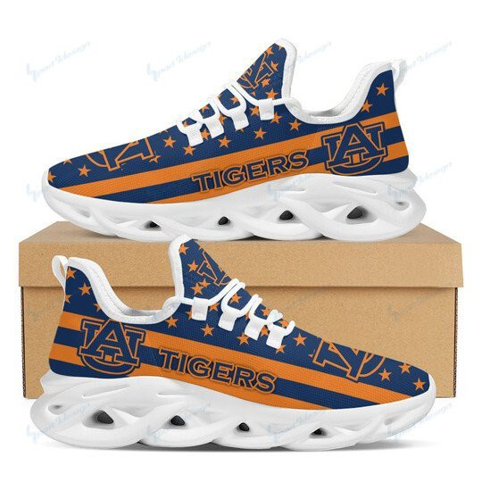 Auburn Tigers Max Soul YZ Running Sneakers 24 - Famjoys Auburn Tigers Max Soul YZ Running Sneakers 24 - Famjoys