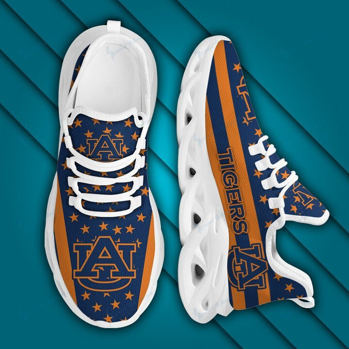 Auburn Tigers Max Soul YZ Running Sneakers 24 - Famjoys Auburn Tigers Max Soul YZ Running Sneakers 24 - Famjoys