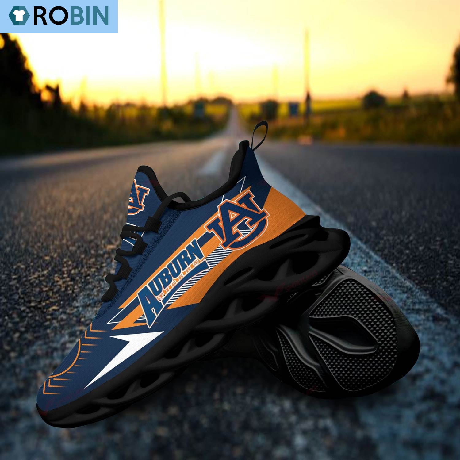 Auburn Tigers Sport Shoes Sneakers - Famjoys Auburn Tigers Sport Shoes Sneakers - Famjoys