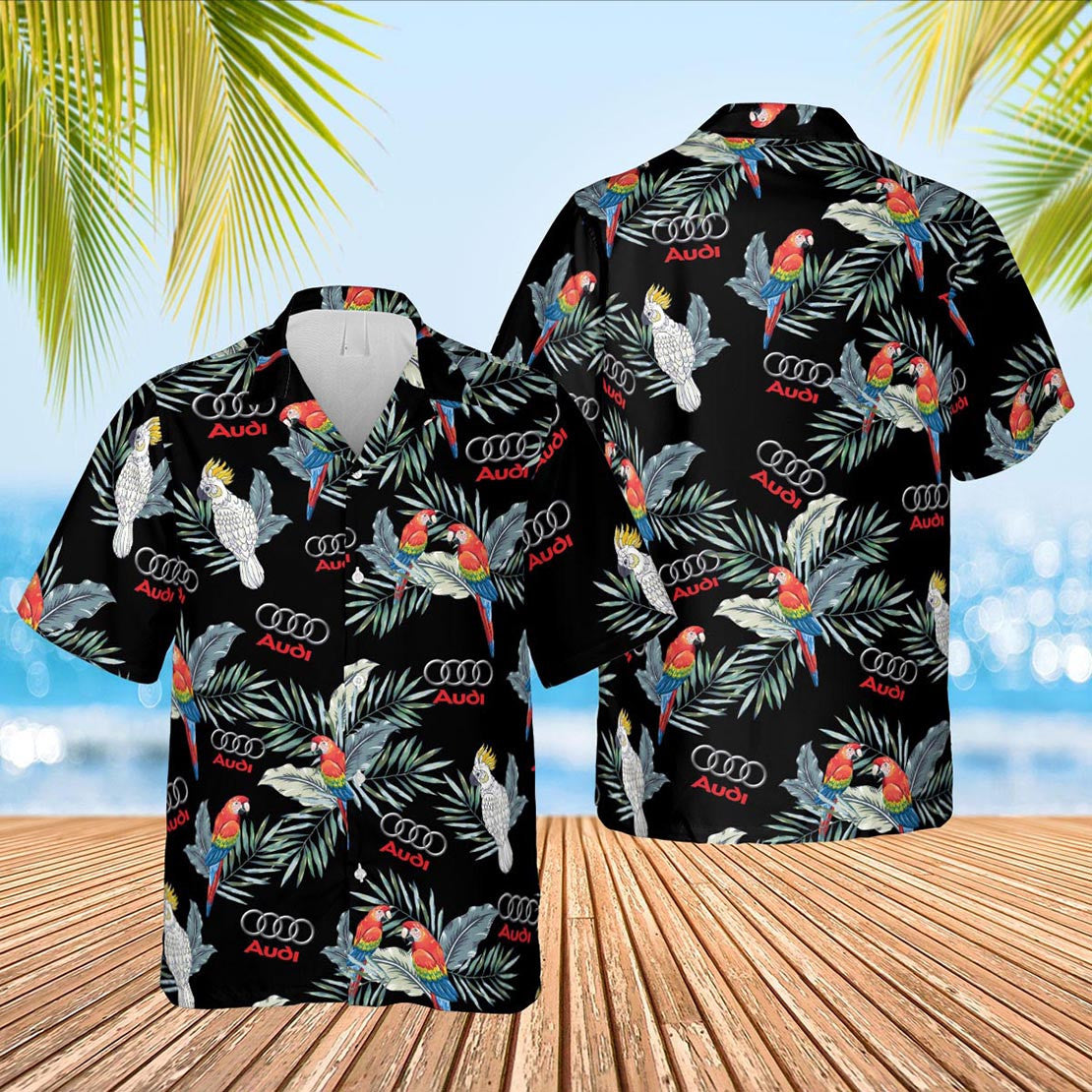 Audi Aloha Hawaiian Shirt - Famjoys Audi Aloha Hawaiian Shirt - Famjoys