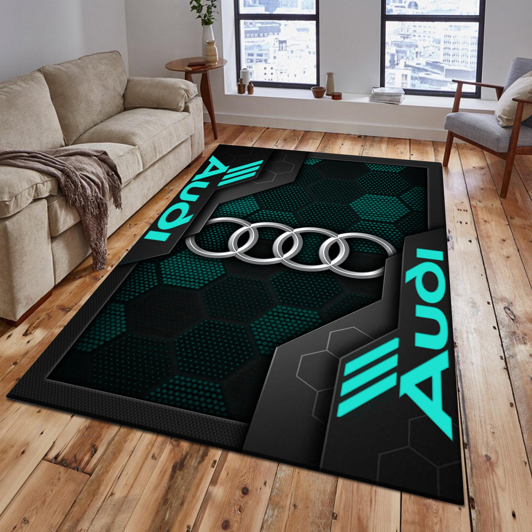 Audi Area Rugs 2506 Multicolor - Famjoys Audi Area Rugs 2506 Multicolor - Famjoys
